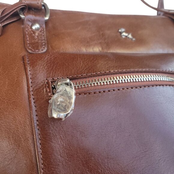 Ashwood Womens Genuine Leather Tote Bag In Brown - Picture 9 of 16